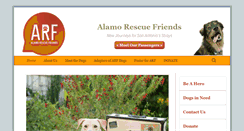 Desktop Screenshot of alamorescuefriends.org