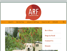 Tablet Screenshot of alamorescuefriends.org